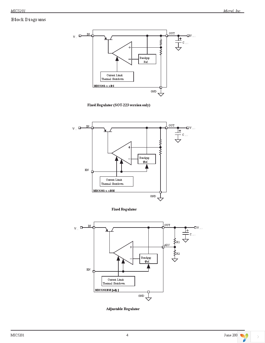 MIC5201-3.3YS TR Page 4